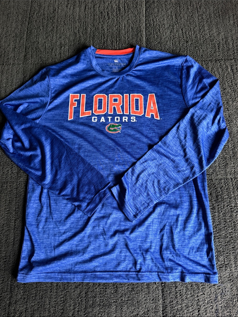 Colosseum Florida Gators Men's Royal Blue Long-Sleeve Shirt in Size L